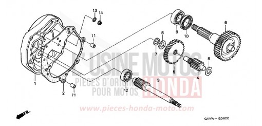 BOITE DE VITESSES SJ50X de 1999